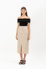 KOSHER POCKET MIDI SKIRT
