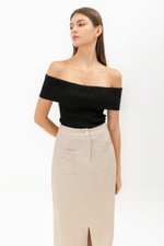 KOSHER POCKET MIDI SKIRT