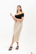 KOSHER POCKET MIDI SKIRT