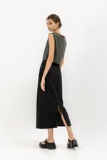 MALIKA DENIM MIDI SKIRT MALIKA DENIM MIDI SKIRT