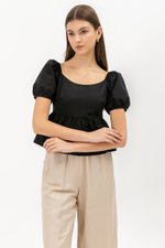 ANAHI BABYDOLL PUFF SLEEVE TOP ANAHI BABYDOLL PUFF SLEEVE TOP