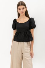ANAHI BABYDOLL PUFF SLEEVE TOP ANAHI BABYDOLL PUFF SLEEVE TOP