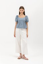 ANAHI BABYDOLL PUFF SLEEVE TOP ANAHI BABYDOLL PUFF SLEEVE TOP
