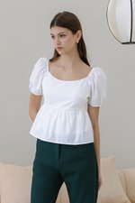 ANAHI BABYDOLL PUFF SLEEVE TOP ANAHI BABYDOLL PUFF SLEEVE TOP