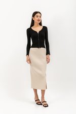 SHIVANA 2-WAY ZIPPER TOP SHIVANA 2-WAY ZIPPER TOP