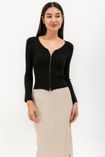 SHIVANA 2-WAY ZIPPER TOP SHIVANA 2-WAY ZIPPER TOP