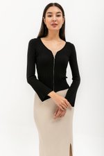 SHIVANA 2-WAY ZIPPER TOP SHIVANA 2-WAY ZIPPER TOP