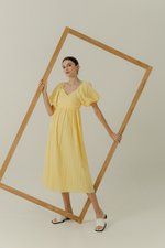VIRANDA EMBROIDERED MIDI DRESS