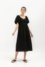 VIRANDA EMBROIDERED MIDI DRESS