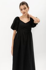 VIRANDA EMBROIDERED MIDI DRESS
