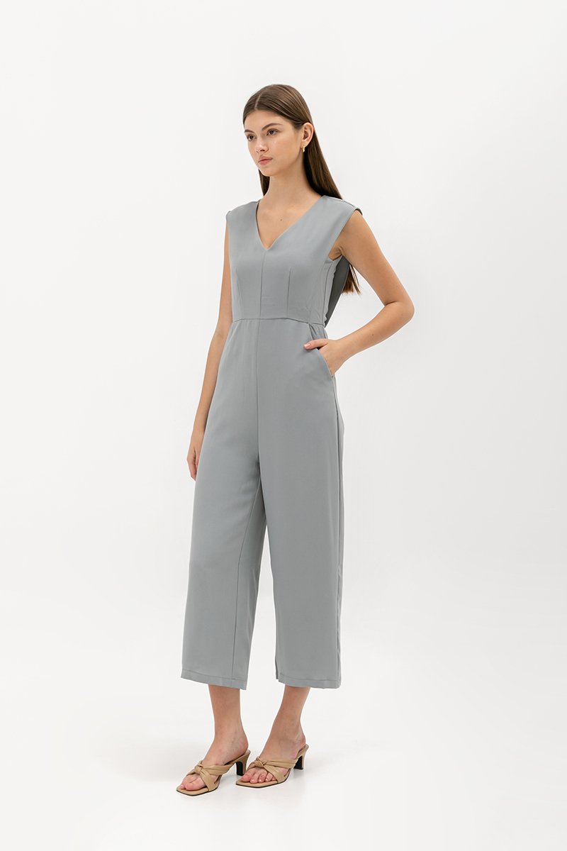 HOSANNE V NECK JUMPSUIT
