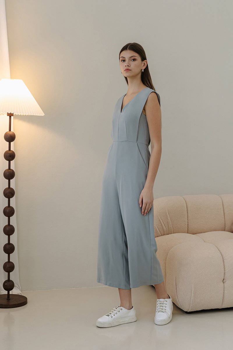 HOSANNE V NECK JUMPSUIT