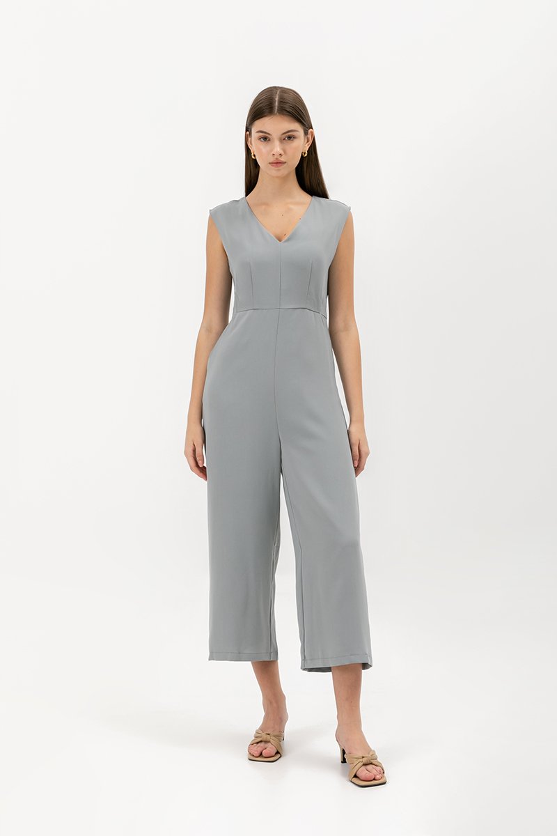 HOSANNE V NECK JUMPSUIT