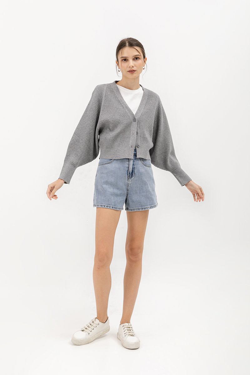 ELLIOT TEXTURED BATWING CARDIGAN