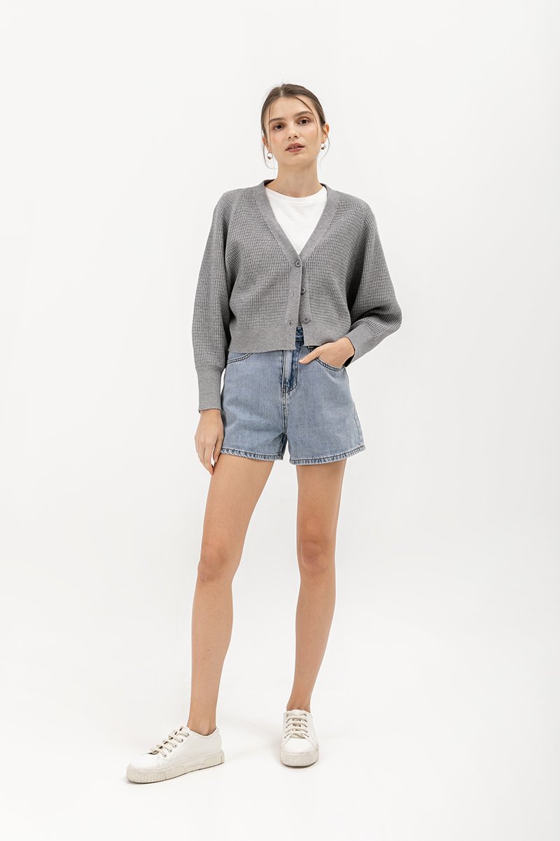 ELLIOT TEXTURED BATWING CARDIGAN
