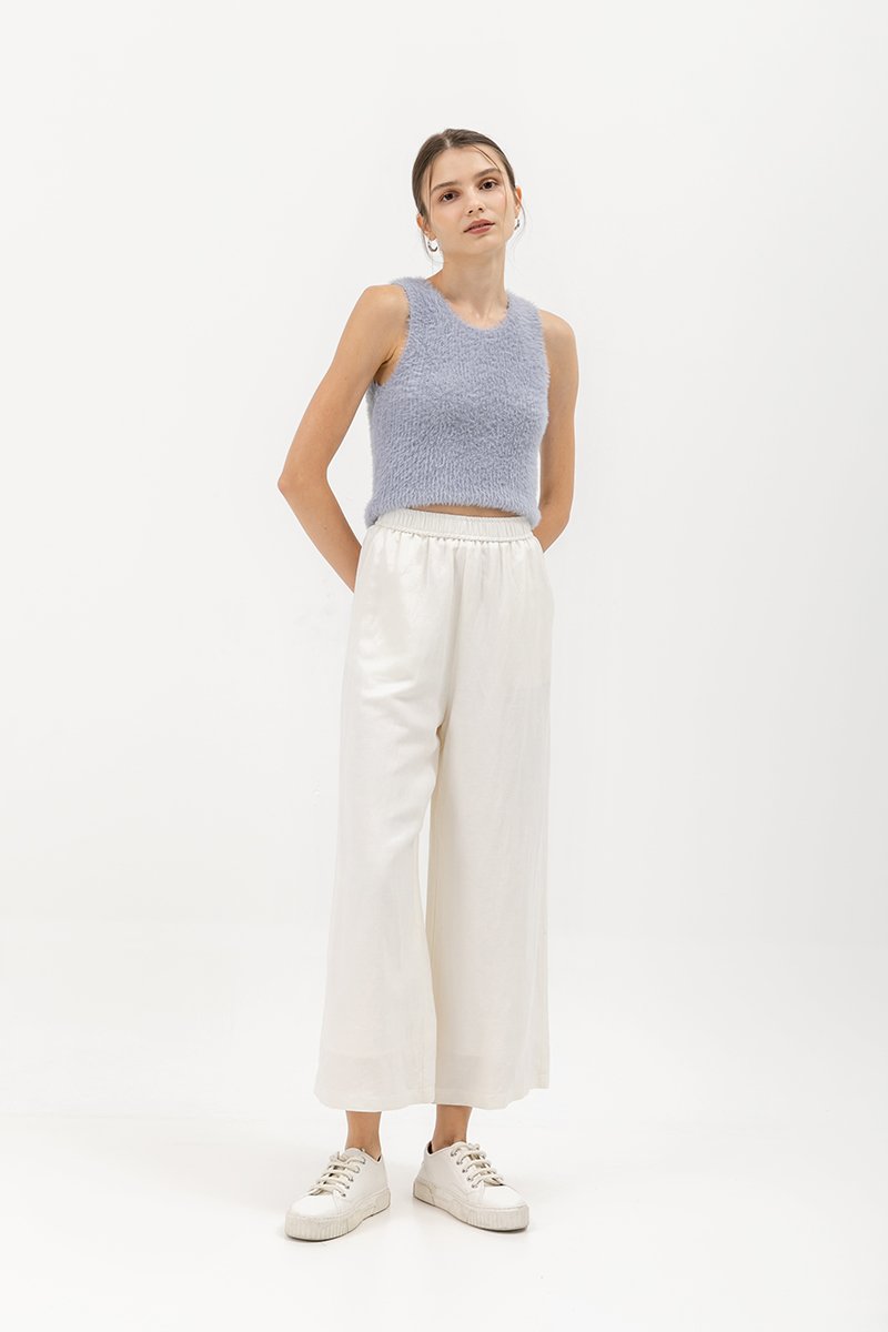 MAURICE FURRY KNIT TOP
