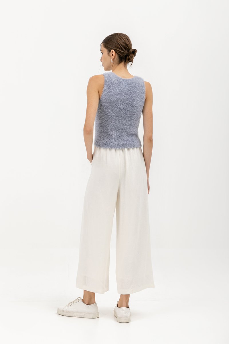 MAURICE FURRY KNIT TOP