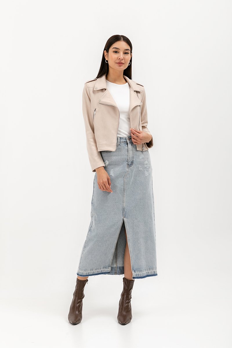 SUZZIE SUEDE JACKET