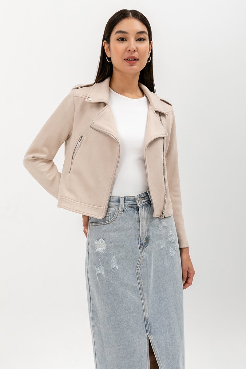 SUZZIE SUEDE JACKET