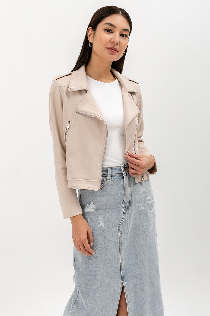 SUZZIE SUEDE JACKET