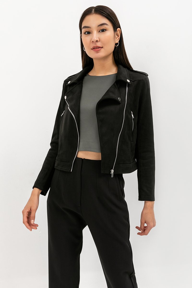 SUZZIE SUEDE JACKET