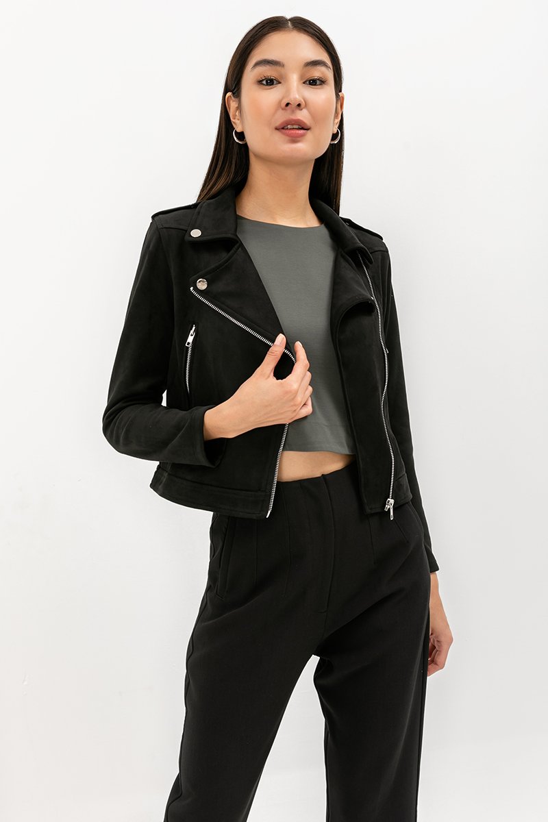SUZZIE SUEDE JACKET