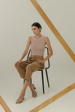 MAURICE FURRY KNIT TOP