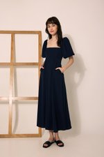 AINSLEY PUFF SLEEVE MAXI DRESS AINSLEY PUFF SLEEVE MAXI DRESS