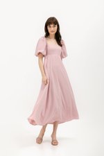 AINSLEY PUFF SLEEVE MAXI DRESS AINSLEY PUFF SLEEVE MAXI DRESS