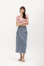 MILLY KNOT SLEEVE TOP