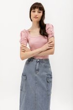 MILLY KNOT SLEEVE TOP