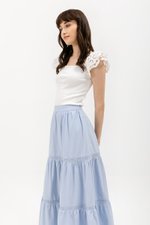 ZENDAYA LACE TIERED SKIRT ZENDAYA LACE TIERED SKIRT