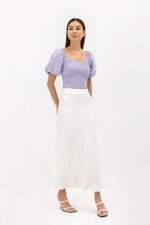 KELLIN BIAS LINEN SKIRT