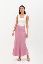 KELLIN BIAS LINEN SKIRT