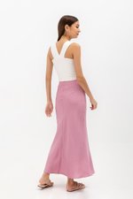KELLIN BIAS LINEN SKIRT