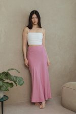 KELLIN BIAS LINEN SKIRT