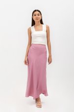 KELLIN BIAS LINEN SKIRT