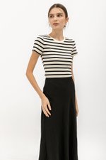 KELLIN BIAS LINEN SKIRT