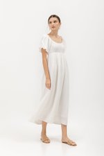 LORRAINE SMOCKED MAXI DRESS