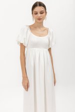 LORRAINE SMOCKED MAXI DRESS