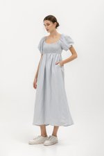 LORRAINE SMOCKED MAXI DRESS