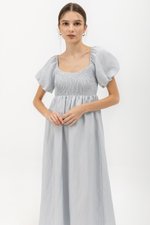 LORRAINE SMOCKED MAXI DRESS