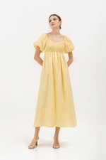 LORRAINE SMOCKED MAXI DRESS