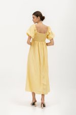 LORRAINE SMOCKED MAXI DRESS