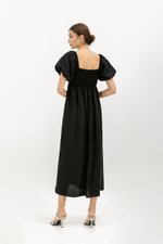 LORRAINE SMOCKED MAXI DRESS