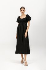 LORRAINE SMOCKED MAXI DRESS