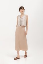 TAYLOR GINGHAM TIE TOP