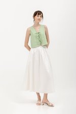 TAYLOR GINGHAM TIE TOP