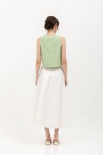 TAYLOR GINGHAM TIE TOP