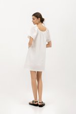 MIKARI SQUARENECK DRESS W SASH MIKARI SQUARENECK DRESS W SASH